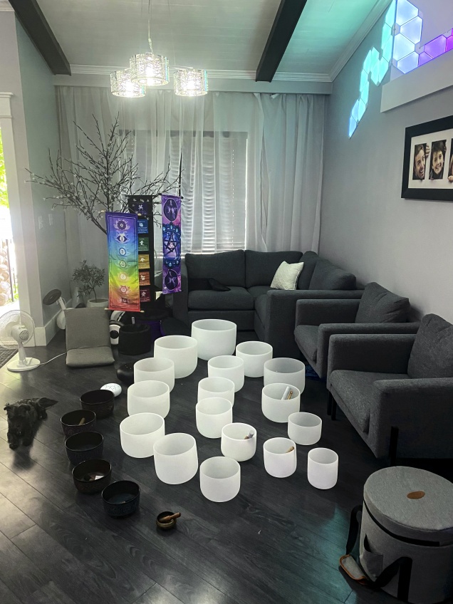 Crystal Singing Bowls
