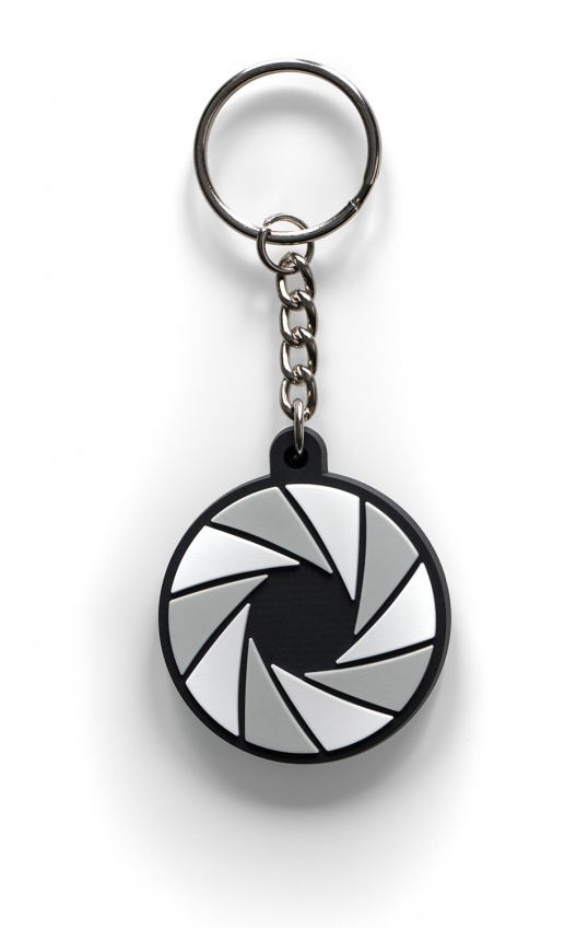 Aperture Symbol Keychain