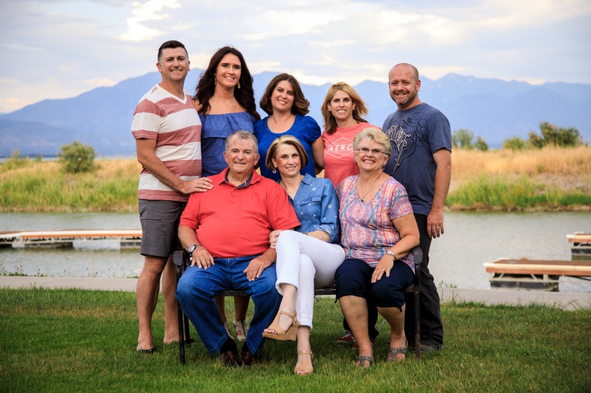 Extended family photo shoot in Utah