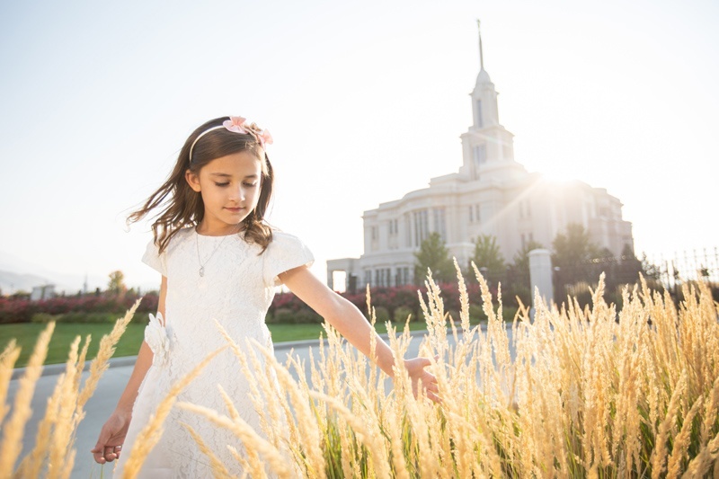 LDS Baptism Photos