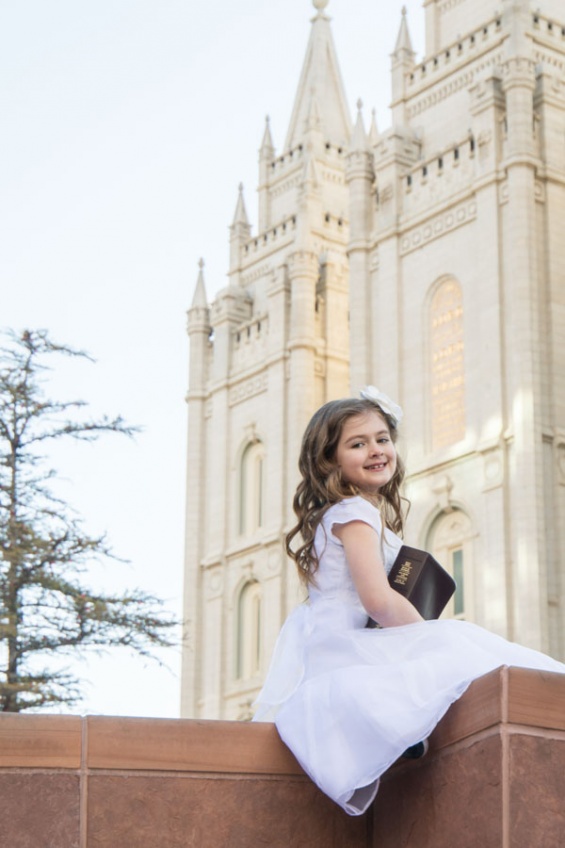 LDS Temple Baptism Photos