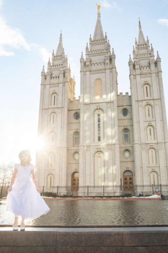 LDS Temple Baptism Photos