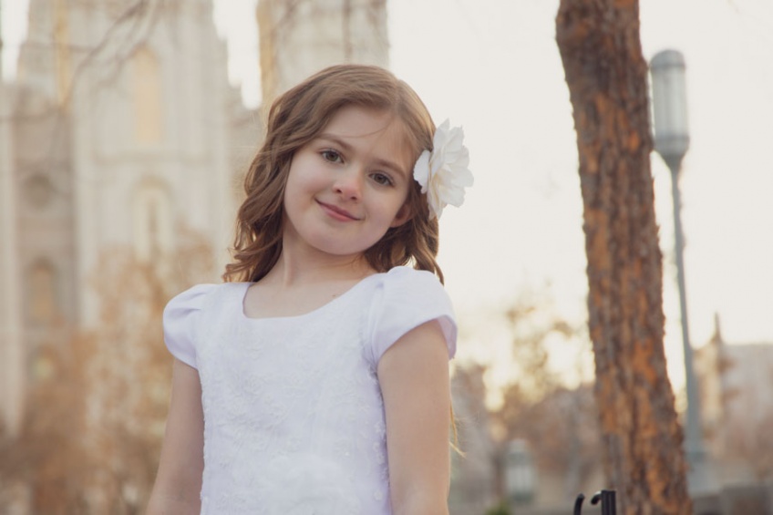LDS Temple Baptism Photos