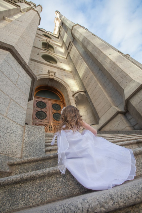 LDS Temple Baptism Photos