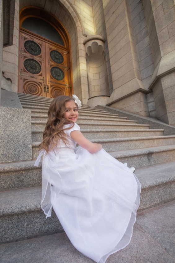 LDS Temple Baptism Photos