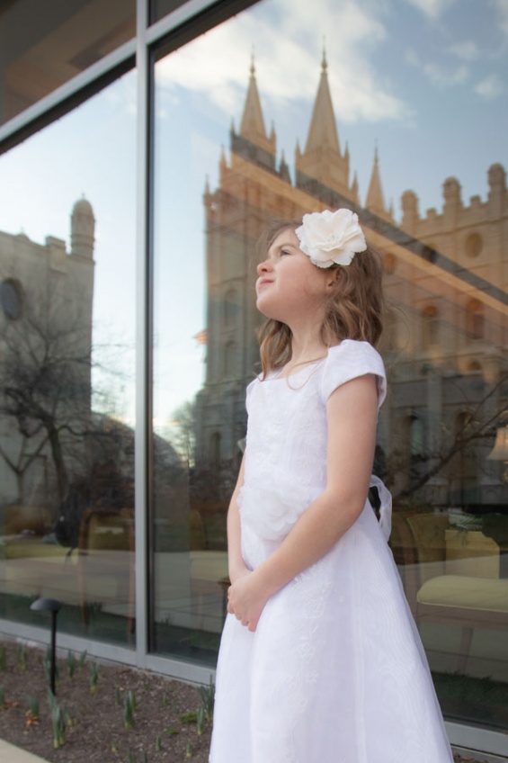 LDS Temple Baptism Photos