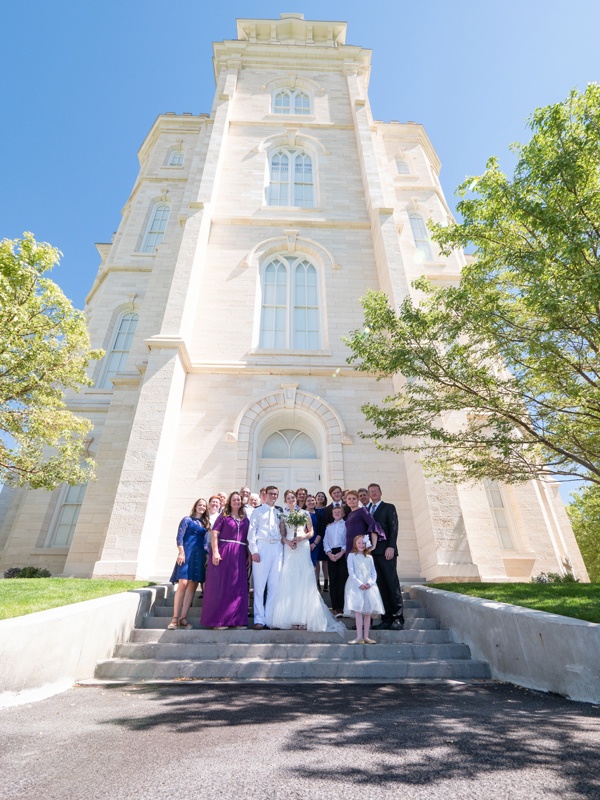 Manti Utah Wedding