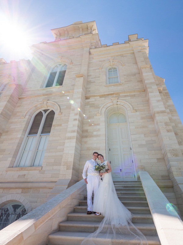 Manti Utah Wedding