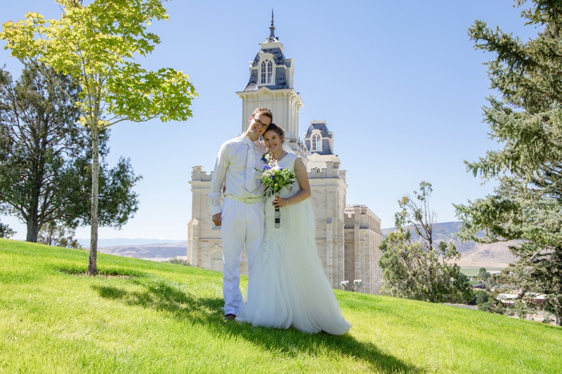 Manti Utah Wedding