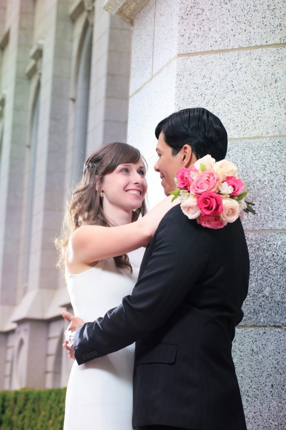 Salt Lake City Temple Wedding Photography