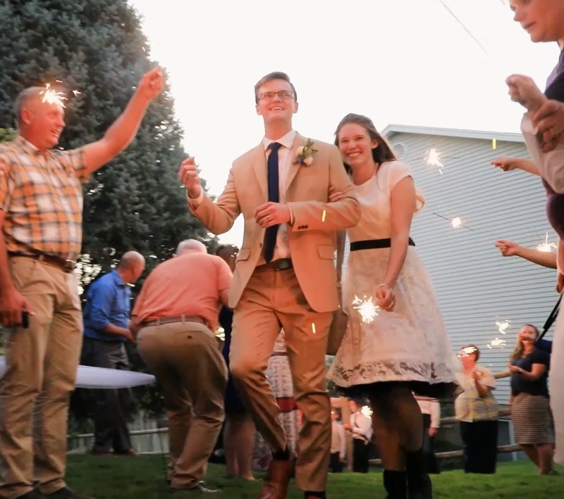 Wedding Photography Sparklers Exit